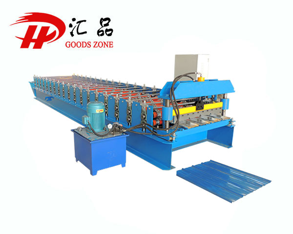 Trapezoidal Sheet Rool Forming Machine Mexico Model