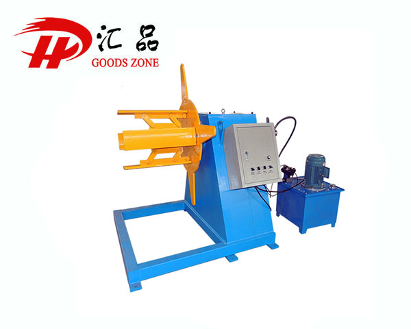 3 Tons Decoiler For Steel Track And Stud Channel Machine