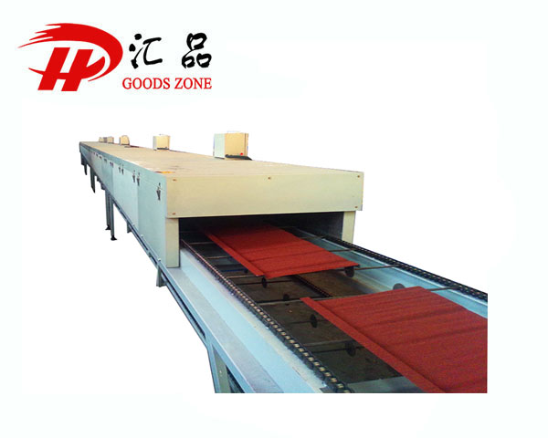 Glazed Color Stone Coated Steel Roof Sheet Plate Roll Forming Machine