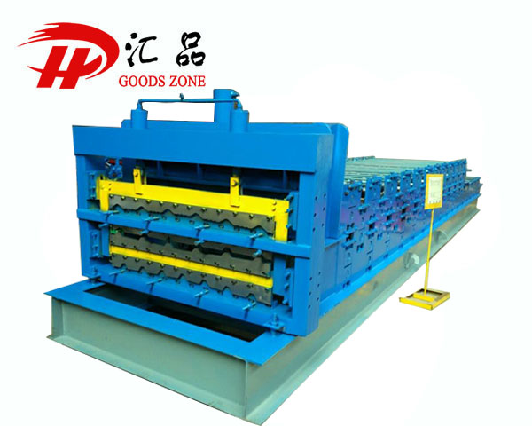 Automatic Multi Triple Layer Portable Metal Roofing Panel Tile Cold Roll Forming Machine