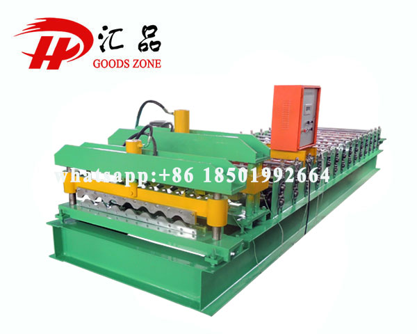 Philippine Model San Marco Metal Tile Roofing Forming Machine