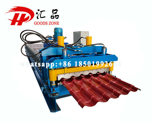 Duratile Multicolor Profile Ruby Tile Roofing Rool Forming Machine