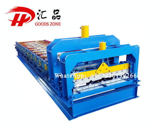 Zinc-Coated Steel Coils Laverne Profile Tile Roof Plate Forming Machine