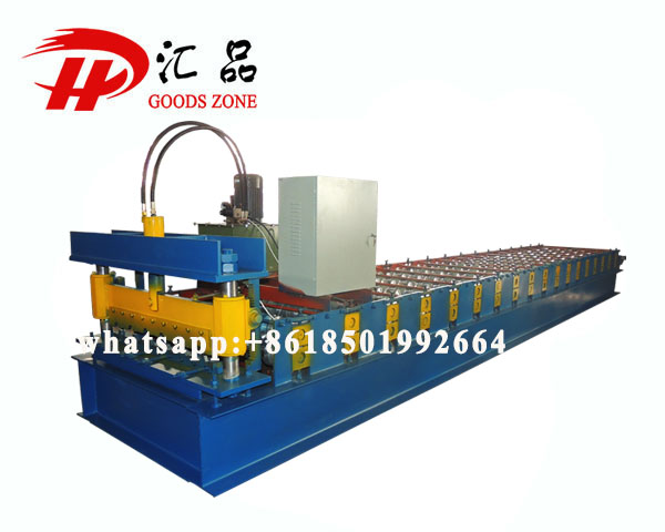 750 Model Eagle Rib Profile With Laminated Roofing Rolling Forming Machine