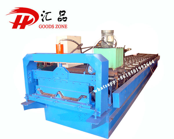 Vietman Roof Panel E Lock Seam 760 Type Steel Profile Forming Machine