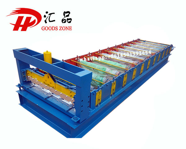 1000 Model Color Precoated Steel Sheets Roofing Forming Machine For India