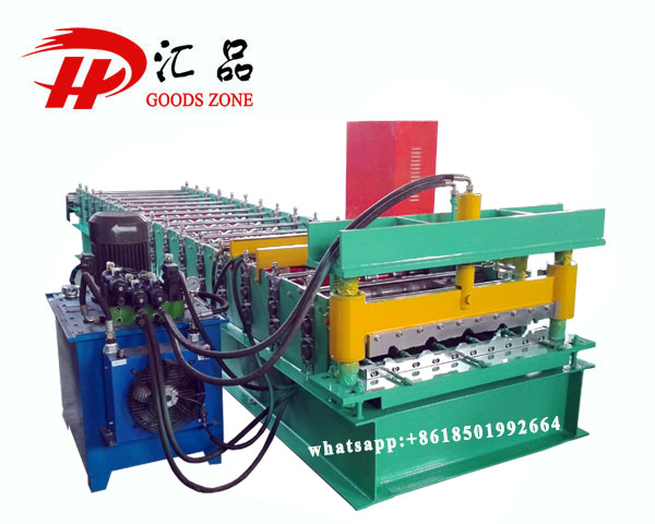 KR5-750S Color Steel Roofing Sheets Forming Machine