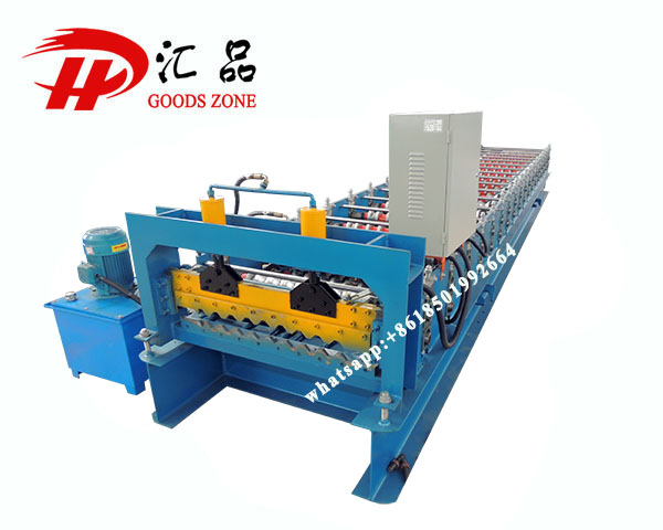 Indonesia Ecospan 9 Rib Galvanized Steel Trapezoidal Panel Machine