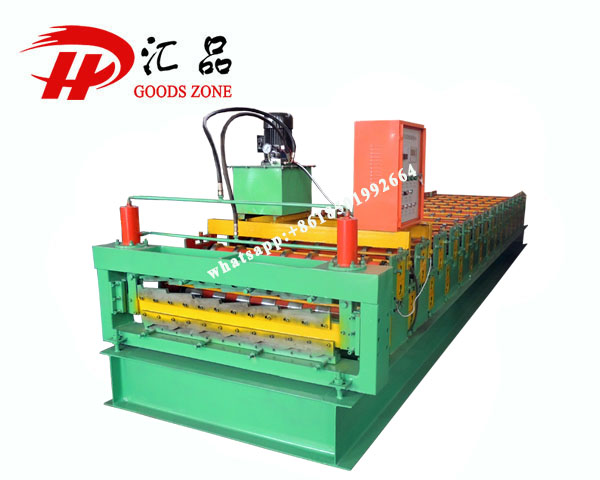 Double Layer Banawe Roof And Wall Roll Forming Machine Europe Cladding