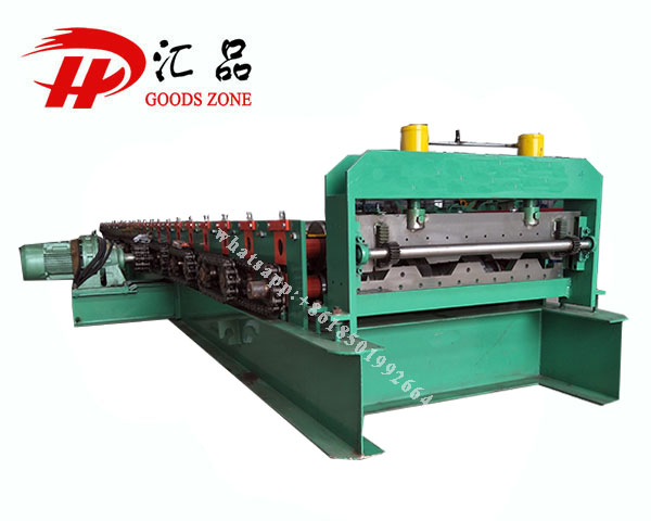 Philippines 1010 Model Webdeck Steel Decking Roofing Sheet Machine