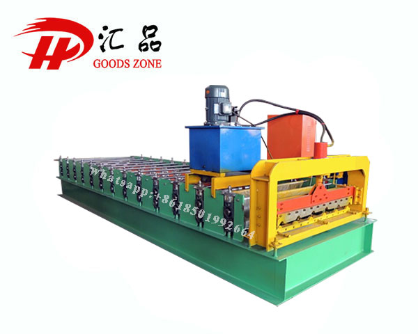 Aluminum-Zinc Ribspan Long Span Roof Plate Machine