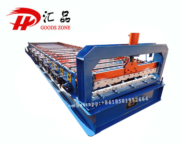 Uzbekistan 1080 Model Roof And Wall Panel Forming Machine