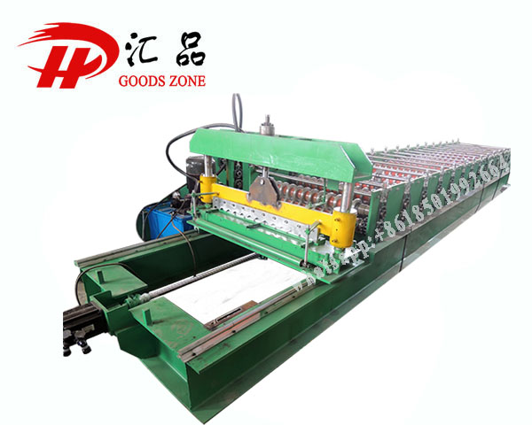 Non-Stop European Style Corrugated Roof Sheet Roll Forming Machine
