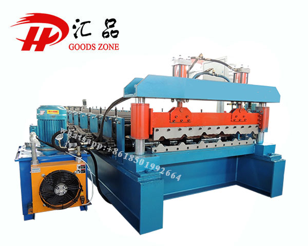 Singapore Popular Style Klip-lok Roof Panel Roll Forming Machine