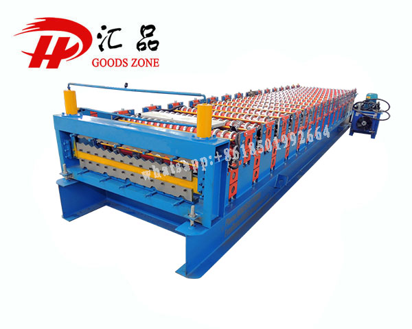 Corrugation Profile And Rib Profile Double Layer Roofing Roll Forming Machine For South Africa