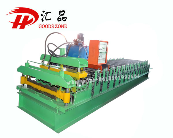 1035 Metcoppo Step Tile Roofing Sheet And1040 Metral Longspan Roof Sheets Double Layer Roll Machine
