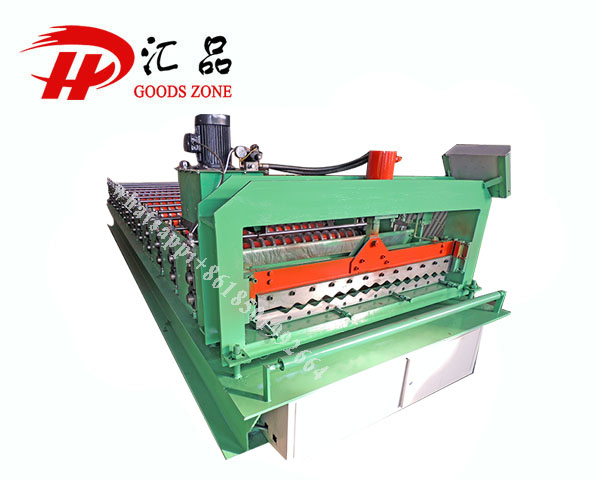 988 Model Corrugated Cameroon Aluminium Zinc Roofing Sheet Making Machine