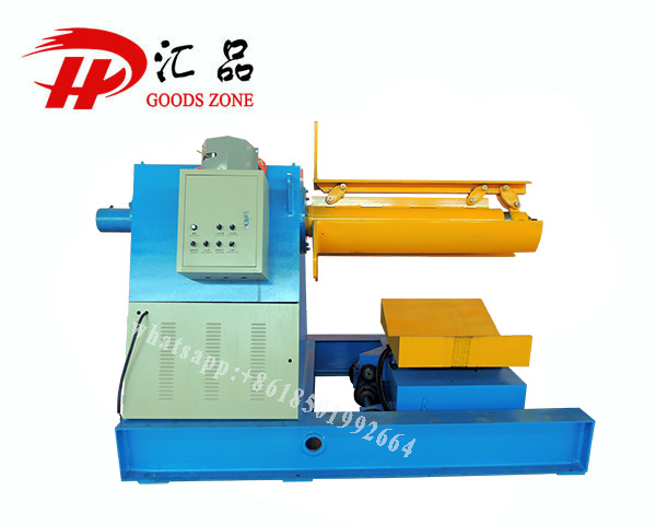 Auto Coil Hydraulic Steel Decoiler With Materials Carrier