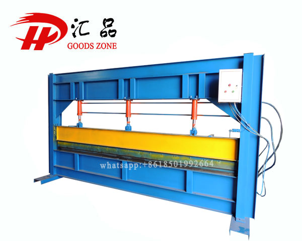 4 Meters Length Gable Steel Plate Bending Equipment