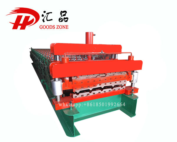 Pre-fabricated Roofing System Steel Panels Two Profiles Rolling Machine