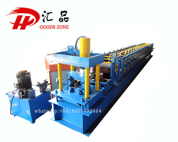 Shelves Rack Pillar Beam Upright Roll Forming Machine For Supermarket