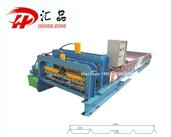 1000 Model Tilespan Elite R Span Roofing Sheet Roll Forming Machine