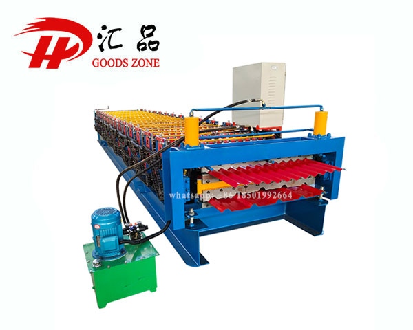 Long Span And Corrugated Iron Roofing Sheets Roll Forming Machine For Chile