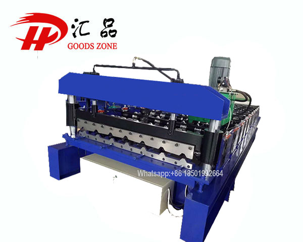 Rib Type Longspan Pre-painted Roofing Sheet Machine