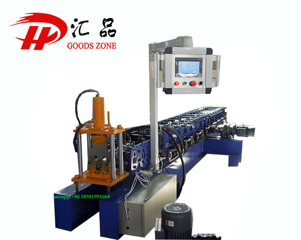 Philippines Galvanized Steel Sideguide Purlin Roll Forming Machine