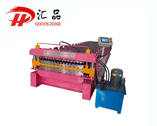 Philippines Corrugates And Cladding Double Layer Roll Forming Machine