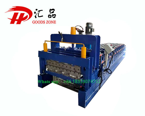 Steptice And IBR Double layer roll forming machine