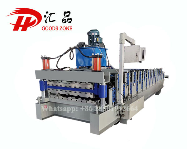 Inverted Box Rib Double Layer Roll Forming Machine