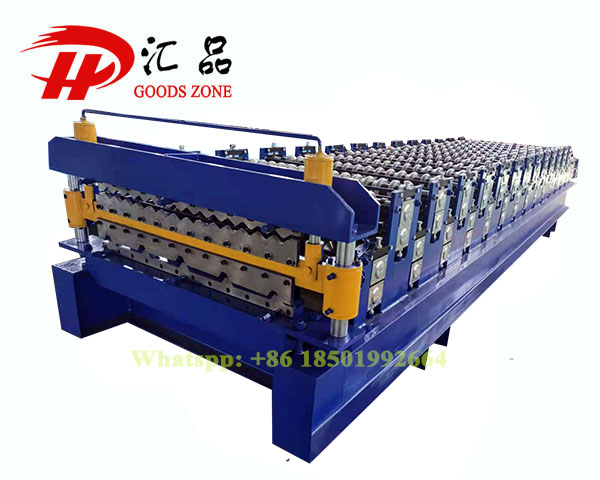 Bolivia Corugation PV5 Roof And Wall Steel Metal Iron Sheet Roll Forming Machine