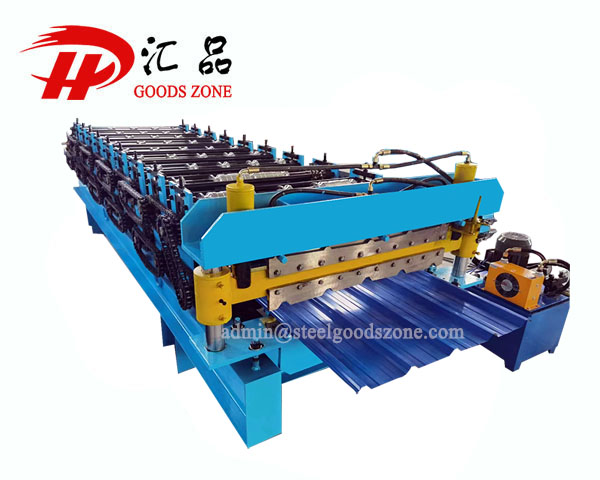 Double Layer Roof Tile Roll Forming Machine