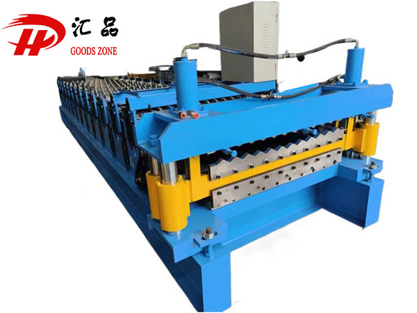 Corrugated And Trapezoid Double Layer Roofing Machine