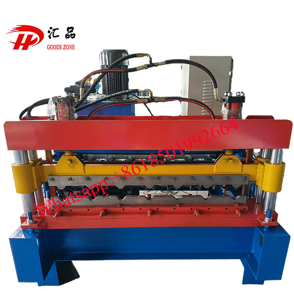 Hydraulic Crimping Curved Roof Panel Machine