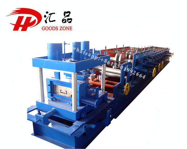 Galvanised Steel Roofing CEE C Purlin Roll Forming Production Line For Constructions.jpg