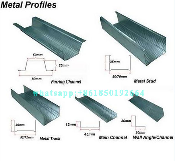 Steel lightweight C Studs Ceiling Framing Profile Machine.jpg