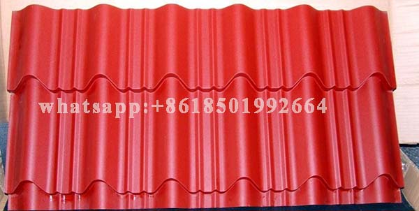 Oven Baked Clour Aluminium Steptiles Roofing Sheet Corrugation Machine.jpg