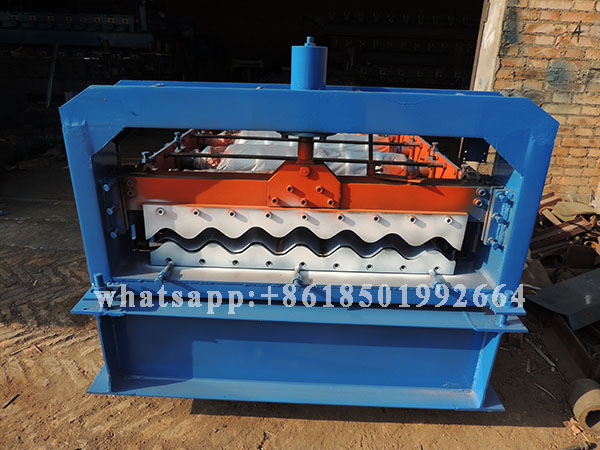 780 Model Automatic Metra Aluminum Roofing Sheet Corrugation Machine with 5 Tons Decoiler.JPG