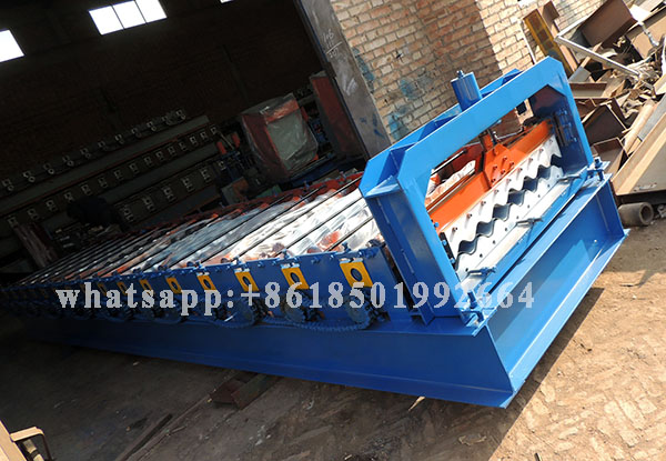 780 Model Automatic Metra Aluminum Roofing Sheet Corrugation Machine with 5 Tons Decoiler.JPG