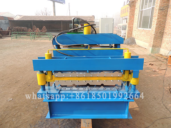 700 Glazed Tile-800 Rib Double Layer Pre Painted Galvalume Sheets Making Machine.JPG
