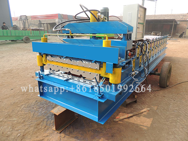 700 Glazed Tile-800 Rib Double Layer Pre Painted Galvalume Sheets Making Machine.JPG