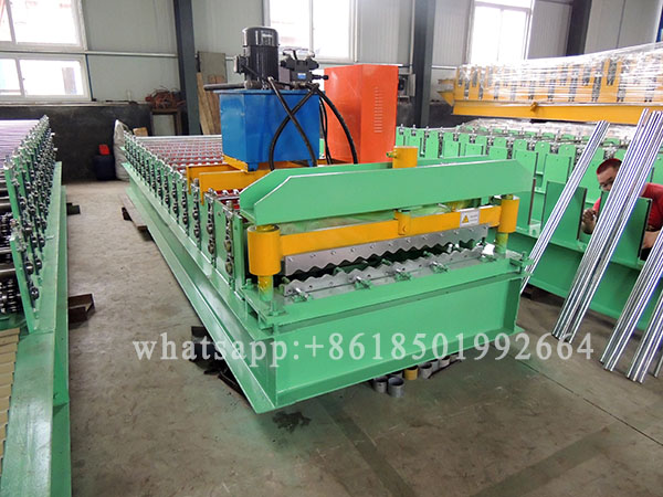 High Tensile Steel Galvalume Corrugation Sheets Forming Machine.JPG