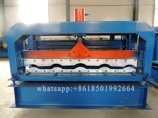 1080 Model Colour Aluminium Metoccopo Step Tiles Roofing Panel Corrugating Machine.JPG